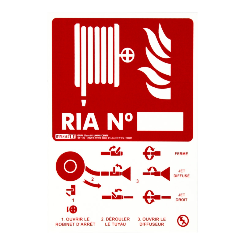 Plaque RIA